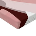 thumbnail image 2 of Ambesonne Pink White Fitted Sheet, Bride Wedding Dress, Twin Size, Pale Pink and White, 2 of 3