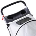 thumbnail image 4 of PawHut D00-041GY 3 Wheel Pet Stroller Folding Cat Dog Jogger Carrier Grey, 4 of 8