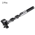 thumbnail image 3 of Uxcell 2 Pcs Forstner Drill Bit 35mm (1-3/8") Dia 125mm (5") Long YG8/C1 Tungsten Carbide Wood Forstner Bits, 3 of 7