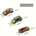 thumbnail image 3 of Alloy Diecast Car Mini Cars Model Set Toys, Sliding Inertia Pull Back Vehicle Toy, Birthday Gift, 3 of 9