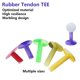 thumbnail image 4 of Juego de 3 tees de golf NQ tapetes de práctica de golf de goma duraderos amarillo, 4 of 5