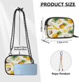 thumbnail image 3 of Women's Crossbody Phone Bag Small Wallet Purse with Detachable Rope Strap Travel Handbags Coconuts and Pineapples Pattern, 3 of 7