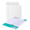 thumbnail image 1 of Pen + Gear 9"x12" White Envelope , Peel and Stick 5 Pack, 1 of 4