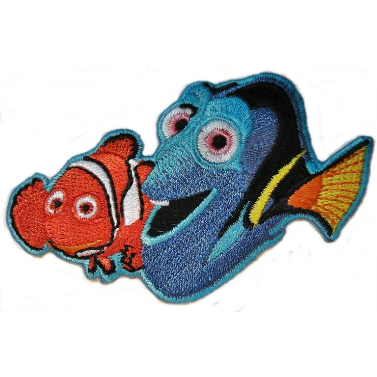 Disney PIXAR Finding Nemo cartoon children clothes Patch Iron-on transfers  for clothing vinyl stickers