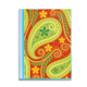 thumbnail image 1 of Impresión hoja repetir tela colorida del arte Carpeta combinada de protección de páginas, 1 of 3
