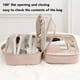 thumbnail image 4 of Neceser con Múltiples Compartimentos XINYU Bolsa de Maquillaje Portátil Beige, 4 of 7
