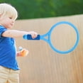 thumbnail image 3 of Hytrove 1Set Orange Badminton Racket Set Durable Design Enhances Hand Eye Coordination Outdoor Game, 3 of 5