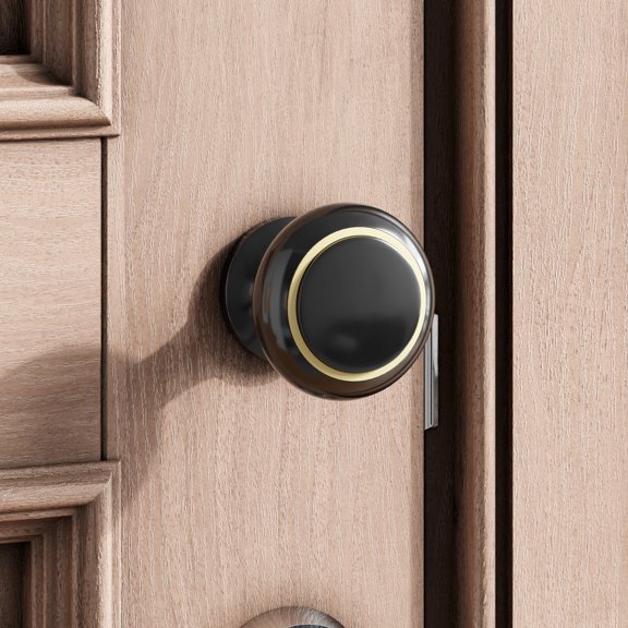 Renovators Supply Kitchen Cabinet Knobs Antique 1 in. Ball- Black Brass Drawer Knobs Dresser Knobs Unique Kitchen Cabinet Hardware Knobs Painted Vanity Knobs and Pulls