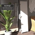 thumbnail image 5 of Red Lantern 6 ft. Tall Woven Fiber Outdoor All Weather Room Divider - 3 Panel - White, 5 of 8