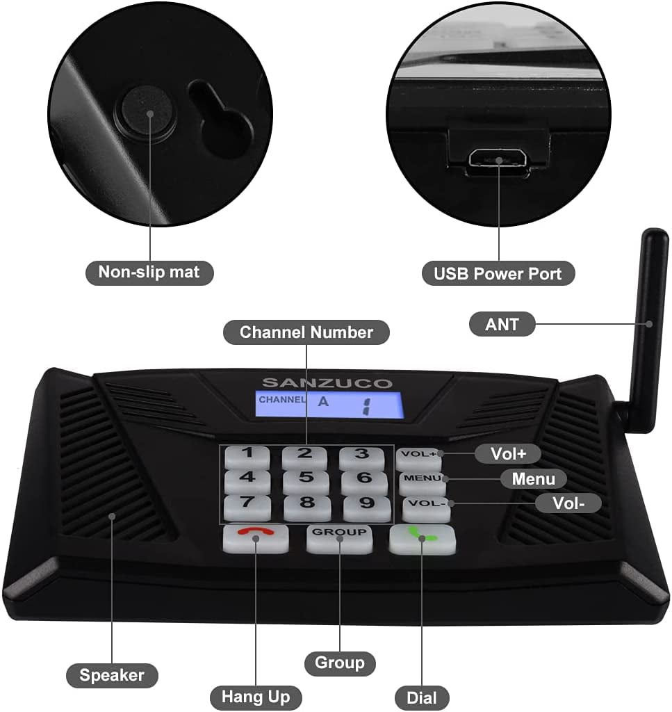 Buy Wireless for Home Hand Free Home System with