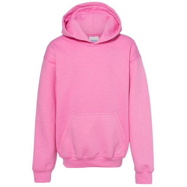 Gildan - Sudadera con capucha Modelo Heavy Blend Unisex niños niñas (Azalea)