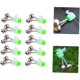 thumbnail image 3 of 10 Uds. Alarmas de mordedura de pesca caña de pescar campana varilla abrazadera punta Clip campanas verde accesorio de pesca al aire libre Metal esquí esquí Gafas de esquí, 3 of 5