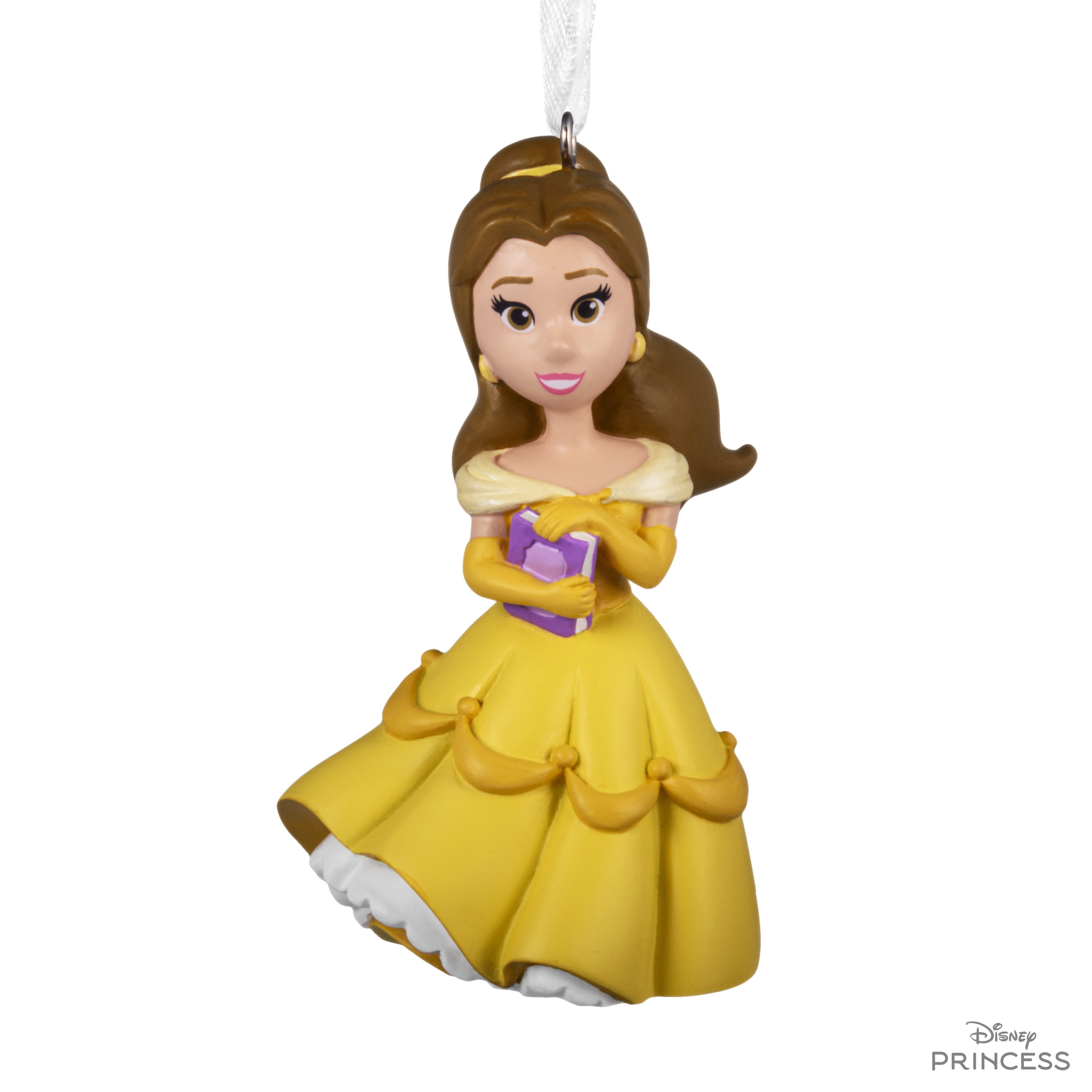 Hallmark Christmas Ornament (Disney Princess Belle Stylized), 1 Count