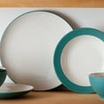 thumbnail image 4 of Noritake Colorwave Turquoise 12-Piece Coupe Dinnerware Set, Service for 4, 4 of 7