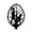 D, variant on Kcavykas Clearance Sales,Canada Day,open Season Mother's Day Decorative Leaves Souvenirs Black Wrought Iron Ornaments Gifts
