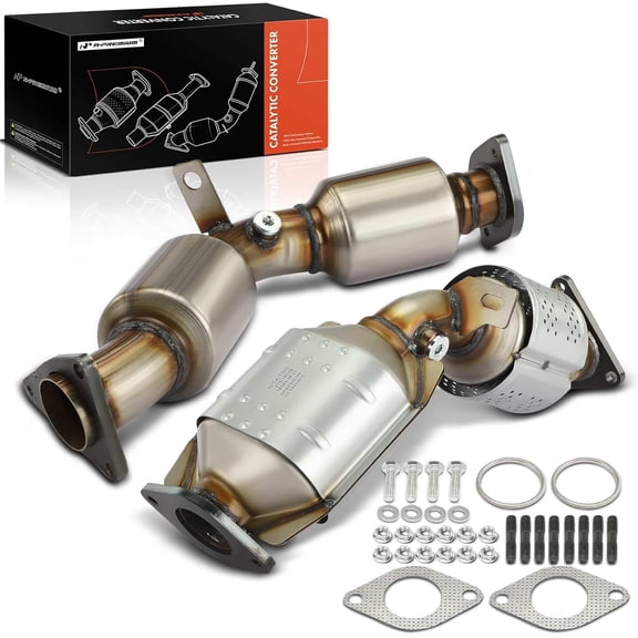 A-Premium Left and Right 2-PC Catalytic Converter Kit Direct-Fit Compatible with Infiniti Q50, G35, G37, QX50, Q60, M35, M37, QX70, Q70, Q70L, FX35, FX37, Q40, EX35, EX37 & Nissan 370Z, EPA Compliant