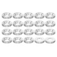 thumbnail image 1 of Unique Bargains M6 Finition Fraisée Rondelle 20pcs 16mmx3.5mm 304 Acier Inoxydable Finition Rondelle Tasse Plat Vis Boulon Joint, 1 of 6