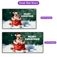 thumbnail image 5 of Santa Surprise Gift Bulldog Merry Cheerful Christmas Desk Mat Full Keyboard Mouse Pad Dog Lover Gifts Idea Large Mousepad - 12021, 5 of 5