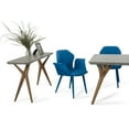 thumbnail image 3 of HomeRoots Concrete, Wood Concrete Console Table, 3 of 4