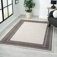 thumbnail image 5 of 5' X 7' Ivory Indoor Outdoor Area Rug, 5 of 10