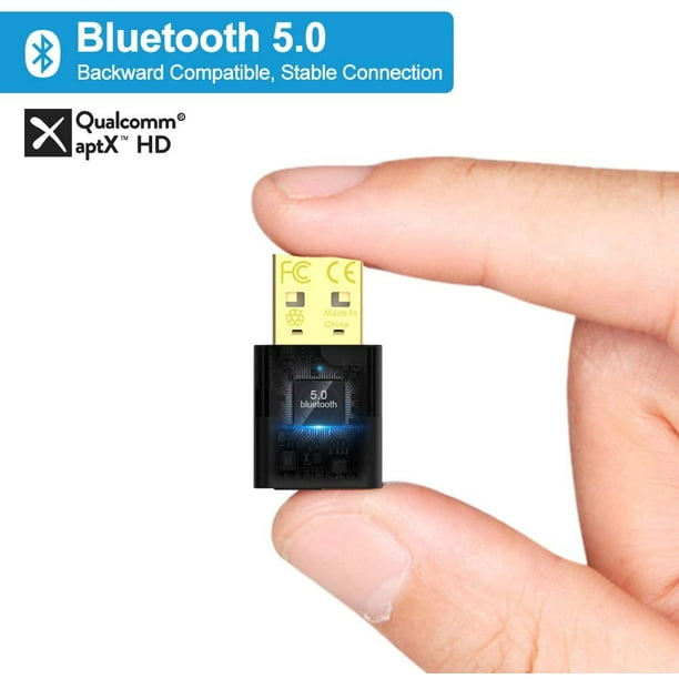 Adaptateur De Dongle Bluetooth 5.0 Dispositif De Transmetteur De Récepteur  Bluetooth Sans Fil USB Dongle Pour PC