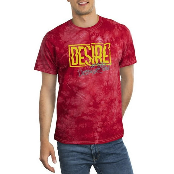 Desire Of Self Destruction Tie Dye Crystal Men -Image by Shutterstock, Male Medium