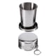 thumbnail image 2 of Taza De Bebidas Termos para agua Taza plegable de acero inoxidable para acampar al aire libre, taza de té portátil para viajes (150ml), 2 of 7
