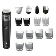 New Philips Norelco Multigroom Series 5000 18 Piece, Beard Face, Hair, Body and Intimate Hair Trimmer For Men - No Blade Oil MG5910/49