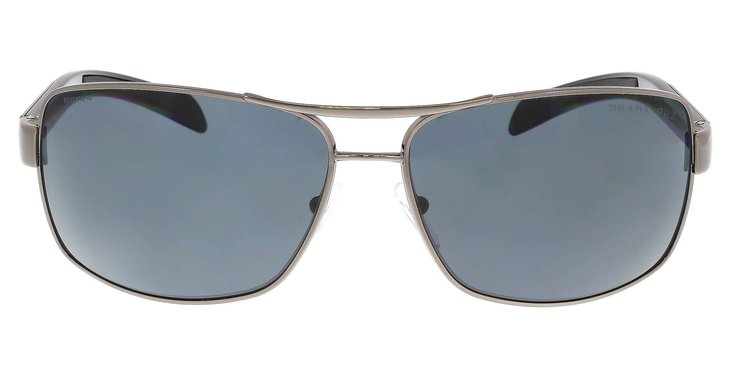 Prada Linea Rossa Polycarbonate Grey Rectangular Men's Sunglasses PS 54IS 5AV5Z1 65 - image 2 of 5