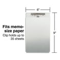 thumbnail image 2 of Staples Memo Aluminum Storage Clipboard Memo Size Silver 2/Pack ST44400/44400VS, 2 of 6