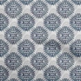 thumbnail image 1 of oneOone Cotton Poplin Navy Blue Fabric Asian Block Craft Projects Decor Fabric Printed By The Yard 42 Inch Wide, 1 of 4
