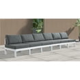 thumbnail image 5 of Meridian Furniture Nizuc Grey Outdoor Patio Modular Sofa, 5 of 9