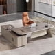 thumbnail image 3 of Light Luxury Rock Board Desk Modern Computer Desktop Desk Simple Boss Office Minimalist Furniture Work Desk Bedroom Writing My Lux Decor Round, 3 of 9