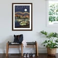 thumbnail image 3 of Art.com Memphis, Tennessee - Memphis Skyline at Night Art Print by Lantern Press, Brown Frame Wall Art, 32" x 44", 3 of 5