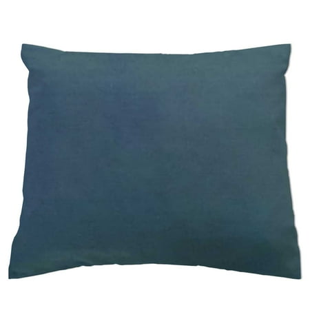 SheetWorld Twin Pillow Case, 100% Cotton Woven 20 x 26, Solid Teal Woven