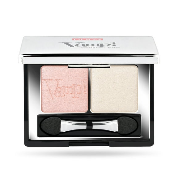 Pupa Milano Vamp! Compact Duo Eyeshadow - 001 Rose Perlage , 0.078 oz Eye Shadow