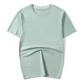 thumbnail image 2 of Dovford Men's Cotton T-Shirts Soft Plain Short Sleeve Crewneck Tee Work Casual Basic Tshirt Tops, Breathable, 2 of 7
