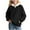 Black, variant on SonxaHe Toddler Girls Hoodies and Sweatshirts Long Sleeve Casual Pullover Spring and Fall Hoodie Witn Pockets Black,Sized 2-3