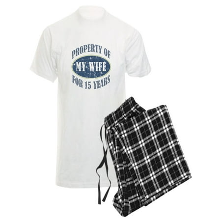 

CafePress - Funny 15Th Anniversary - Men s Light Pajamas