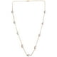 thumbnail image 1 of Collar 70 Cm GREG J.M. Cadena en Chapa de Oro y Aretes Con Perla Cultivada, 1 of 7