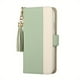 thumbnail image 3 of PU Leather Case With Card Holder Kickstand Shockproof Flip Cover For Samsung Galaxy A20/A22/A32/A41/A53/S22 Ultra, Wallet Book Stand Folio Card Holder Phone Cover, 3 of 5