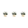 thumbnail image 4 of Kearding Simulación de bonsái, macetas artificiales, flores falsas, plástico, cerámica, decoración decorativa, alivio de la presión, Type1 NO1, 4 of 6