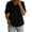 A1 Black, variant on Boho Linen Shirts for Women Babydoll Shirts Empire Waist Peplum Tops Work Clothes for Women Flowy Clothes Tunic Clothes Pullover Solid Color Lightweight Fabric Gauze Blouses Peasant Blouses