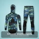 thumbnail image 4 of Abbraccia Traje de neopreno, diseño dividido, traje medusa con capucha, térmico para pesca submarina y snorkel, 4 of 6