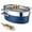 Blue, variant on Oval Fish Steamer, Stainless Steel Multi-Use Oval Cookware Steam Pots with Rack,Home Cooking Pot for Steaming Fish/Seafood/Roasting Turkey
