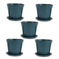 thumbnail image 3 of unbranded 3pcs Nursery Pots 5 Sets Flower Container Starting Pots Planter Flower Pots Plants Bonsai Holder with Drainage Holes Flower Container, 3 of 8