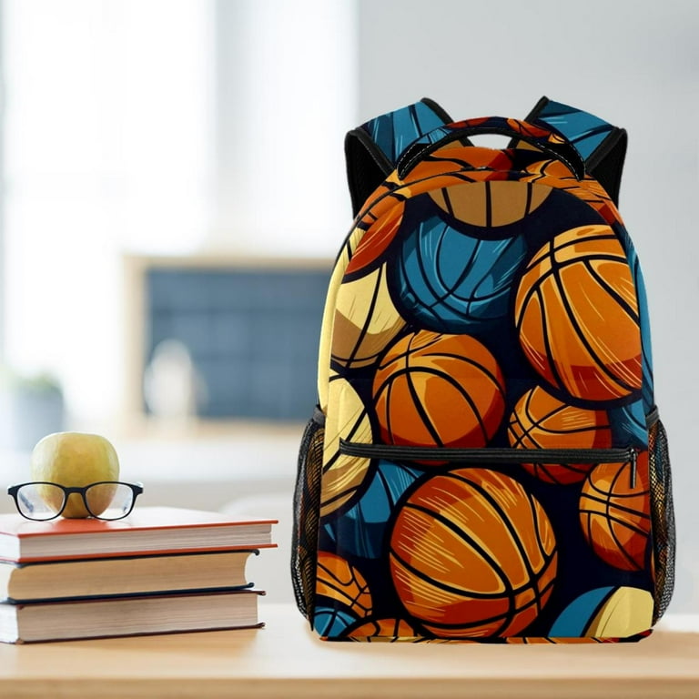 Basketball School Backpack Travel Bag for Women Girls Men Boys Teens Walmart