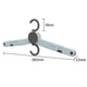 thumbnail image 3 of Folding Clothes Hanger with Clips, Multi-Functional Drying Rack A, 3 of 5