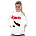 thumbnail image 3 of Athletic Hockey Player Hashtag Goals Long Sleeve TShirt Men Women Brisco Brands S, 3 of 6