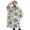 White Highland Cow, variant on Oversized Wearable Blanket Hoodie,Beige Highland Cow Boot Flower Pattern Sherpa Blanket Hoodie with Super Pockets,Super Warm Fuzzy Pullover for Women & Men